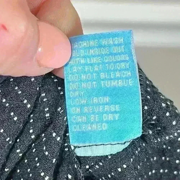 J Mclaughlin Textured Black Micro Dot Ponte Pants Size 6 Business Career Stretch - Picture 6 of 9